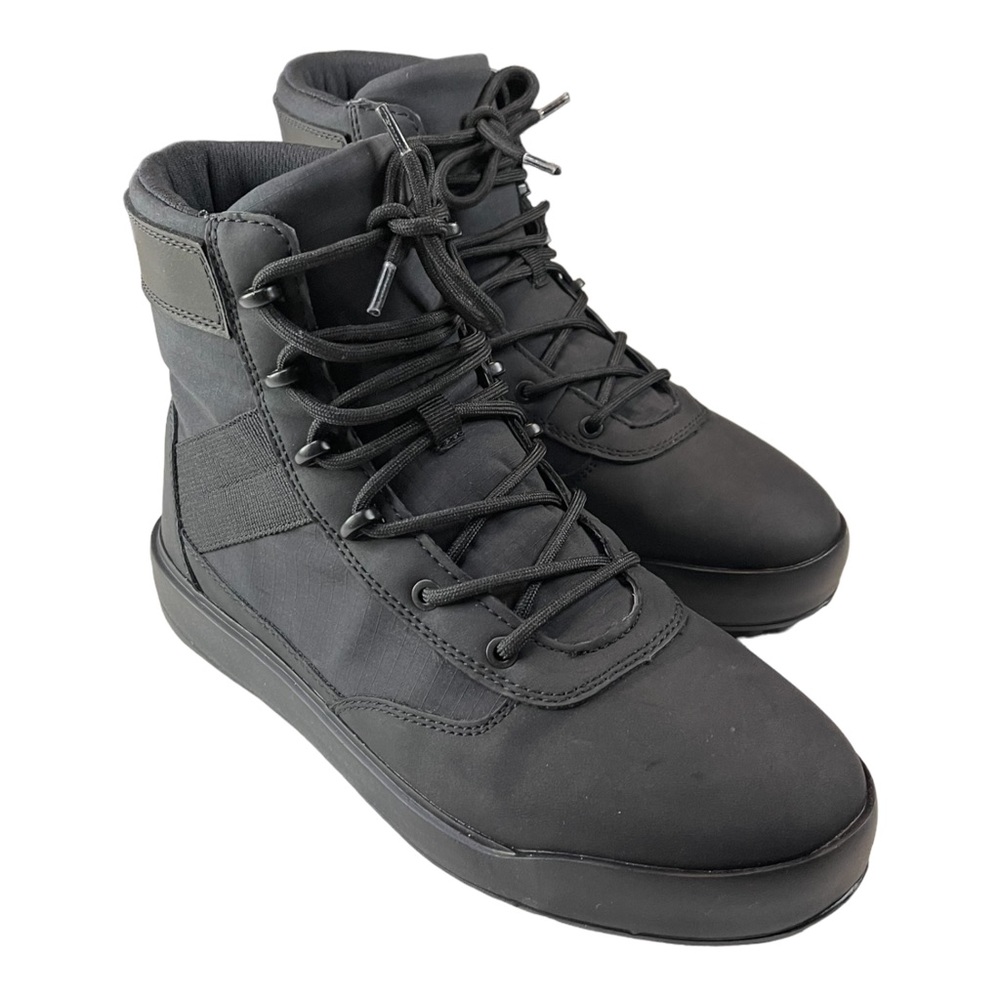 Zara High Top Sneaker - Black (Size 40 Mens)